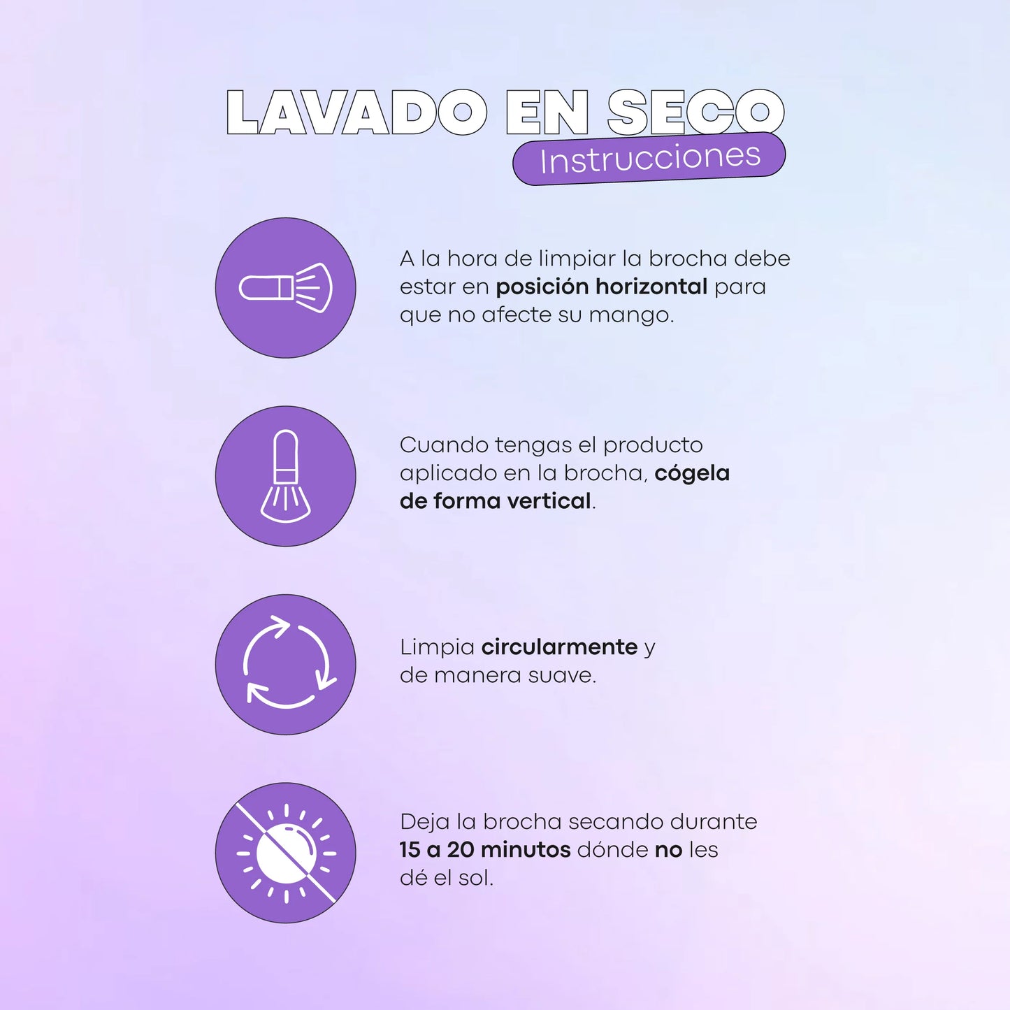 LIMPIADOR Y DESINFECTANTE DE BROCHAS