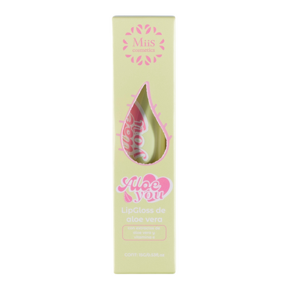 LIP GLOSS DE ALOE VERA