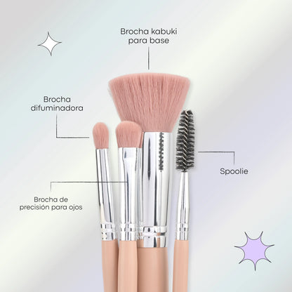 KIT DE BROCHAS ROSY X 8